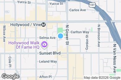 Map image of the property - Sky Hollywood