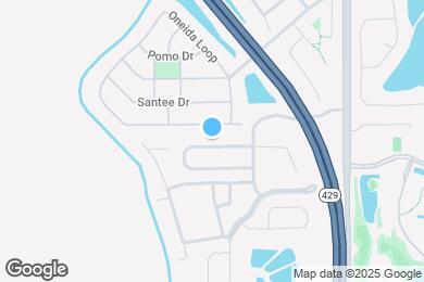 Map image of the property - 8160 Fan Palm Way