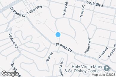 Map image of the property - 1223 3/4 North Avenue 45