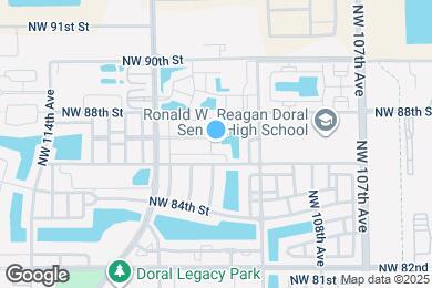 Map image of the property - 8631 NW 110th Ave