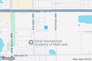 Map image of the property - 7022 NW 102nd Pl