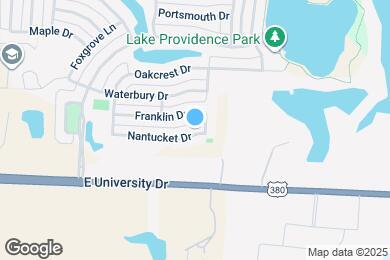 Map image of the property - 10345 Nantucket Dr