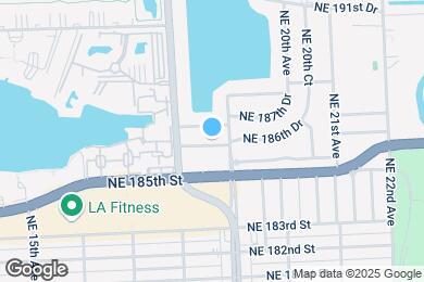 Map image of the property - 1871 NE 186th St