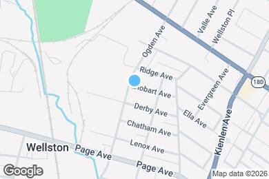 Map image of the property - 6432 Hobart Ave