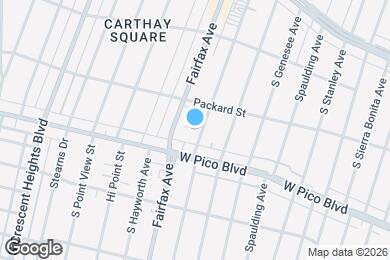 Map image of the property - 1333 Orange Grove Ave