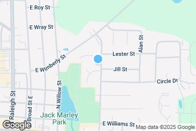 Map image of the property - 341 N Hickory St