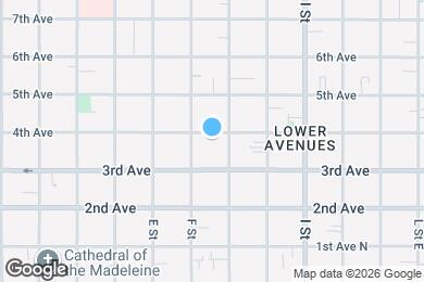 Map image of the property - 474 E 4th Ave
