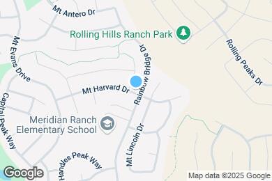 Map image of the property - 10501 Mt Sherman Way
