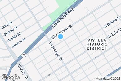 Map image of the property - 1031 N Michigan St