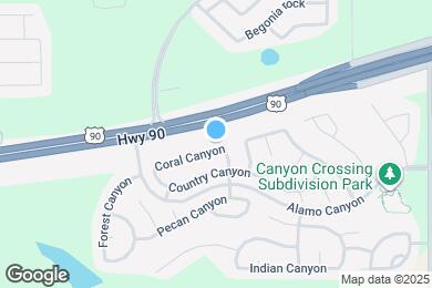 Map image of the property - 11415 Coral Canyon