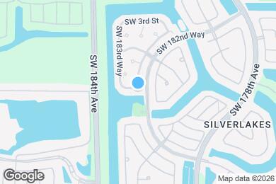 Map image of the property - 18200 SW 6th St