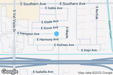 Map image of the property - 3866 E Harmony Ave