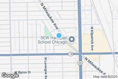 Map image of the property - 4915 W Belle Plaine Ave