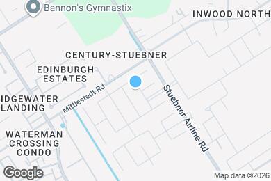 Map image of the property - 14711 Myrtle Point Dr