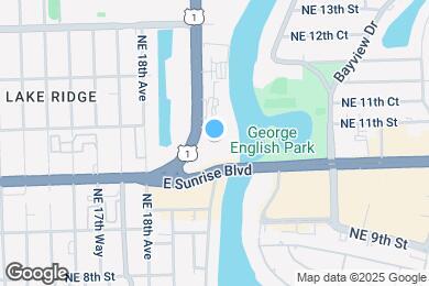 Map image of the property - 1160 N Federal Hwy