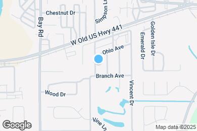 Map image of the property - 830 N Sunset Dr