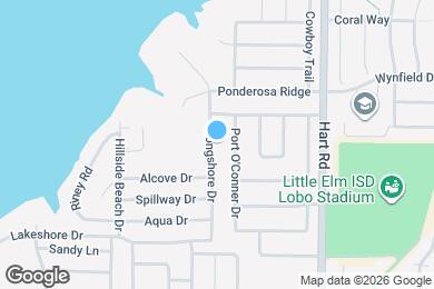 Map image of the property - 425 Longshore Dr