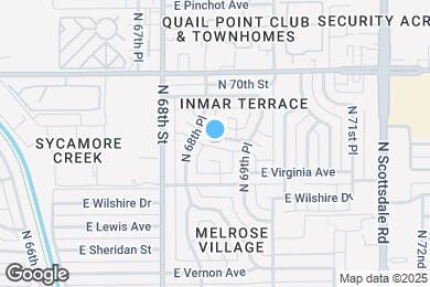 Map image of the property - 6847 E Windsor Ave