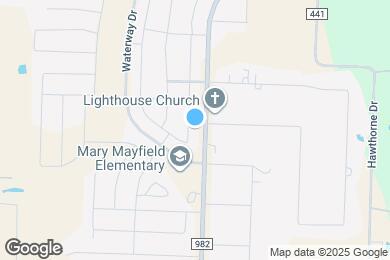 Map image of the property - 5821 Rockrose Ln