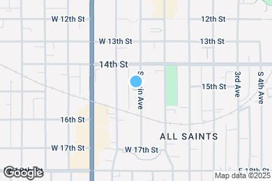Map image of the property - 633 S Main Ave