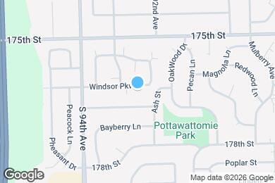 Map image of the property - 9241 Windsor Pkwy