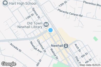 Map image of the property - Newhall Crossings