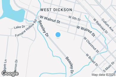 Map image of the property - Dickson Flats