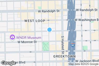 Map image of the property - 1 S Peoria St