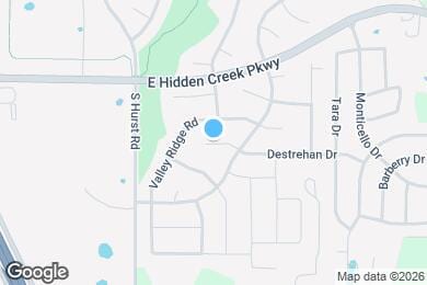 Map image of the property - 1005 Destrehan Dr