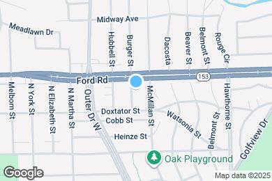 Map image of the property - 2212 Burger St