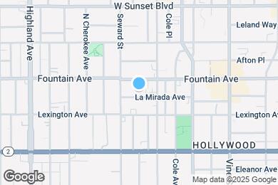 Map image of the property - 6525 La Mirada Ave