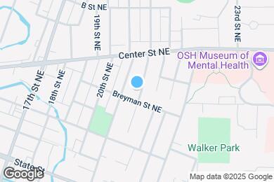 Map image of the property - 527 22nd St NE