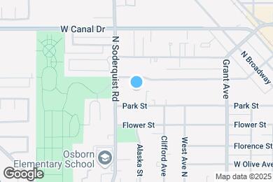Map image of the property - 1101 Park St