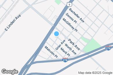 Map image of the property - 696 Worth Ave