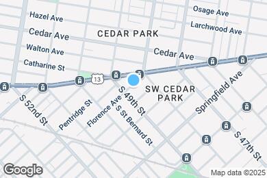 Map image of the property - 4822 Florence Ave