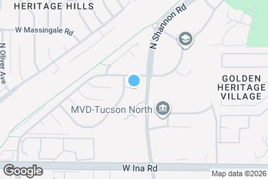 Map image of the property - 2921 W Betsy Ross Pl