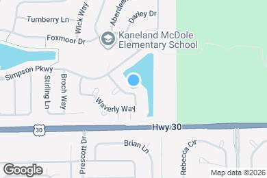 Map image of the property - 1836 Waverly Way