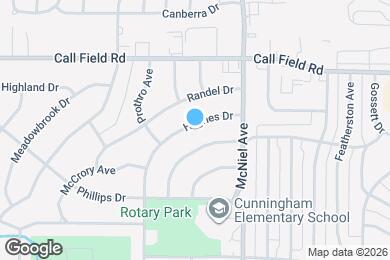 Map image of the property - 4115 Hughes Dr