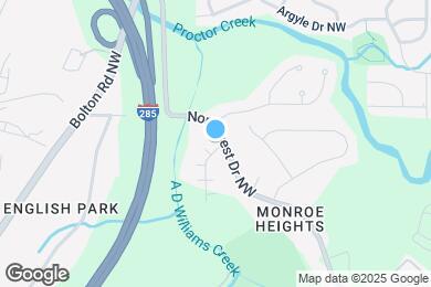 Map image of the property - 2861 Regal Park Dr NW