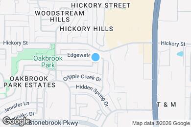 Map image of the property - 8465 Willow Creek Dr