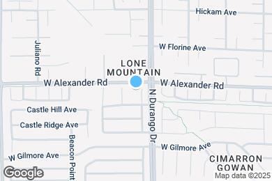 Map image of the property - 3933 Country Lights St