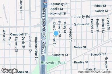 Map image of the property - 2208 Des Chaumes St