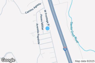 Map image of the property - 450 Via Lechuza