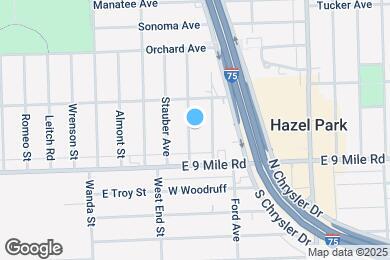 Map image of the property - 23074 Powell Ave