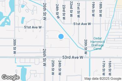 Map image of the property - 2404 51st Avenue Ter W