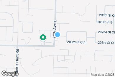 Map image of the property - 7805 203rd St Ct E