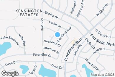Map image of the property - 1556 Deerfield Ave