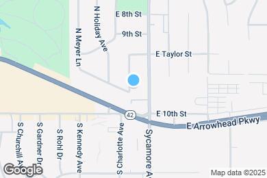 Map image of the property - 204 N Fanelle Ave