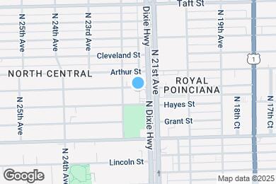 Map image of the property - 2112 Garfield St