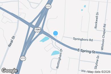 Map image of the property - 1439 Spring Pointe Ln